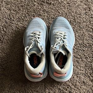 Women’s Hoka Running Shoes Bondi 7.  Size 9